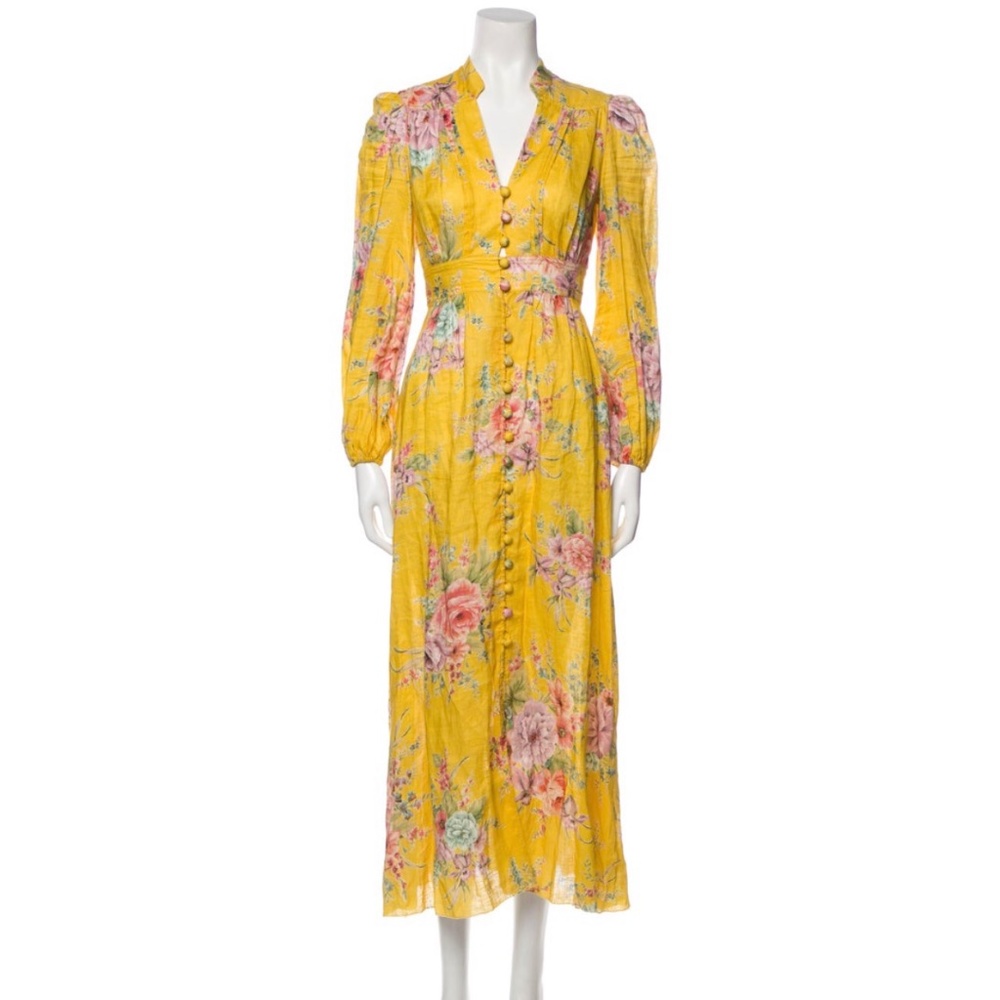 NWOT zimmermann zinnia linen dress - Picture 7 of 11